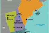 Road Map Of New England States New England Travel Food Living New England today