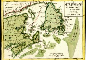 Road Map Of Newfoundland Canada Early Cartography Of Newfoundland and Labrador