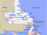Road Map Of Newfoundland Canada New Foundland Labrador and Nova Scotia Easter