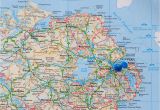 Road Map Of northern Ireland Ireland Map Stock Photos Ireland Map Stock Images Alamy
