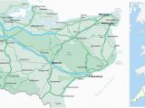 Road Map Of south East England Map Of Kent Visit south East England