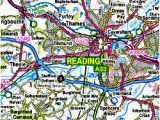 Road Map Of south England England Road Maps Detailed Travel tourist Driving