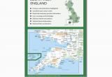 Road Map Of south West England ordnance Survey Road Map 7 south West England