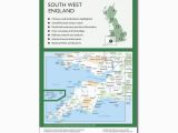 Road Map Of south West England ordnance Survey Road Map 7 south West England