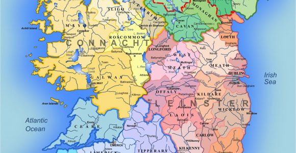 Road Map Of southern Ireland Detailed Large Map Of Ireland Administrative Map Of Ireland