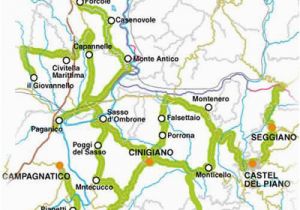 Road Map Of Tuscany Italy Tuscany Italy Road Wine Montecucco Wine Appreciation In Tuscany Wine