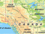 Road Map Of Us and Canada Map Of Canada West Region In Canada Welt atlas De