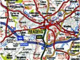 Road Map southern England England Road Maps Detailed Travel tourist Driving