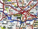 Road Map southern England England Road Maps Detailed Travel tourist Driving