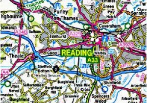 Road Map southern England England Road Maps Detailed Travel tourist Driving