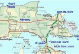 Road Maps Of Michigan Map Of Eastern Upper Peninsula Of Michigan Trips In 2019 Upper