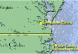 Roanoke north Carolina Map Colonial America for Kids Lost Colony Of Roanoke