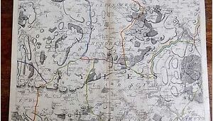 Rochester England Map Details About 1769 Kent andrews Dury Herbert Antique Map original Rochester Medway Wrotham