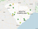 Rock Hill north Carolina Map 2019 Best Colleges In south Carolina Niche