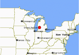Rockford Michigan Map Map Showing where Grand Rapids is Located In Michigan Michigan