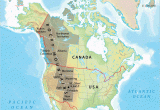 Rocky Mountains Map Canada Mountain Ranges Maps and atlases