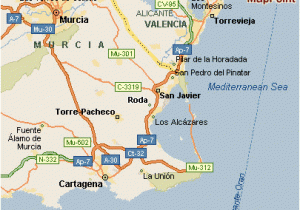 Roda Spain Map Roda Spain Map