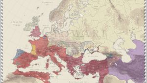 Roman Map Of Europe Europe 420 Ad Maps and Globes Map Roman Empire