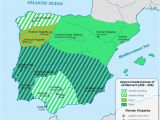 Roman Spain Map Iberia 409 429 History Stuff Spain History Map Of Spain Roman