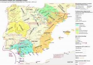 Roman Spain Map Pre Roman Peoples and Languages Of Iberia Ca 200 Bce the