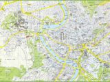 Rome Italy Sightseeing Map Rome tourist attractions Map
