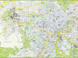 Rome Italy Sightseeing Map Rome tourist attractions Map