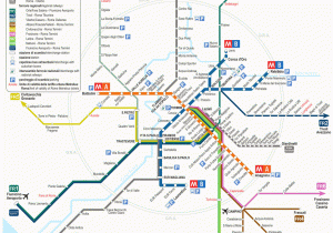 Rome Italy Subway Map Mapa Transporte En Roma Roma Roma Turismo Mapa De Roma Mapa