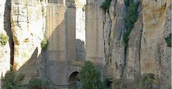 Ronda Spain Map the Gorge New Bridge Ronda Spain Hill town Ronda