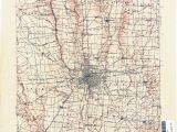 Ross County Ohio Map Ohio Historical topographic Maps Perry Castaa Eda Map Collection