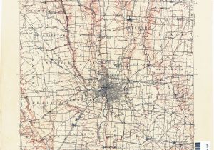 Ross County Ohio Map Ohio Historical topographic Maps Perry Castaa Eda Map Collection