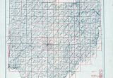 Ross County Ohio Map Ohio Historical topographic Maps Perry Castaa Eda Map Collection