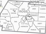 Ross Ohio Map Ross County Ohio Wikivisually