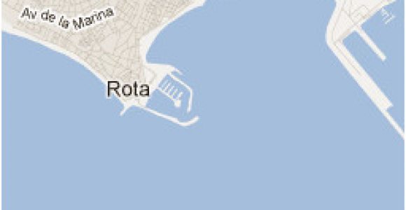 Rota Spain Map Map Of Rota Spain In Spain Flashback Pinterest Spain Rota