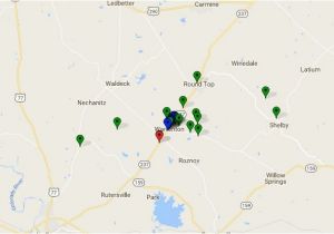 Round top Texas Antique Show Map Maps Antiqueweekend Com Online Directory for the Round top