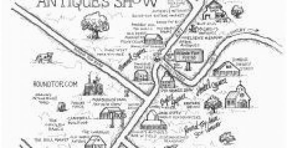 Round top Texas Map Antiques Show Map Round top Register Fall 2017 Round top