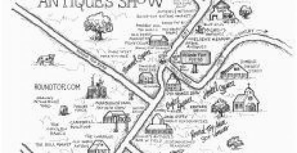 Roundtop Texas Map Antiques Show Map Round top Register Fall 2017 Round top