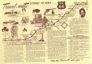 Route 66 Texas Map Route 66 Texas Map Route 66 Stops Between Shamrock Texas and Los