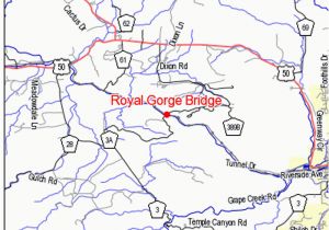 Royal Gorge Colorado Map Royal Gorge Bridge Data Photos Plans Wikiarquitectura