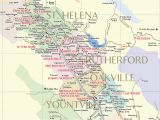 Rutherford California Map Napa Valley California Map New San Francisco to Napa Valley Every