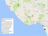 Rv Parks California Coast Map Santa Cruz Camping Places You Will Love to Stay