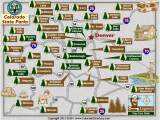 Rv Parks Colorado Map Colorado State Parks Map Co Vacation Directory