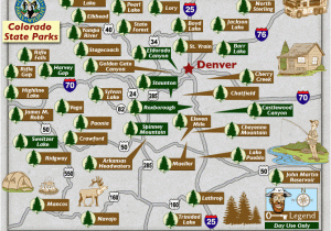 Rv Parks Colorado Map Colorado State Parks Map Co Vacation Directory