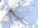 Ryanair France Destinations Map Ryanair World Airline News