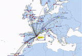 Ryanair Route Map Europe Ryanair Route Map From Barcelona