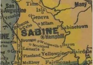 Sabine River Texas Map Sabine County Texas