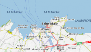 Saint Malo France Map Saint Malo Map Detailed Maps for the City Of Saint Malo Viamichelin