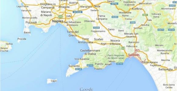 Salerno Port Italy Map Port Cruise Salerno Map Italy Ricenbeans Co