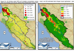 Salinas River California Map Lower Salinas River Watershed Nutrient Tmdl Implementation and