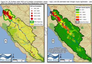 Salinas Valley California Map Lower Salinas River Watershed Nutrient Tmdl Implementation and