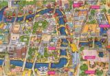 San Antonio Texas Riverwalk Map San Antonio River Walk Map Texas San Antonio River San Antonio